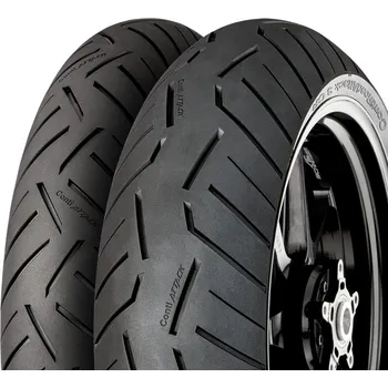 Pneumatiky CONTINENTAL conti road attack 3 110/80 R18 58V TL, celoroční pneu, moto