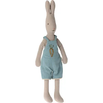 Hračka Maileg Zajíc overalu s mrkvičkou Size 2 Maileg Size 2, Rabbit