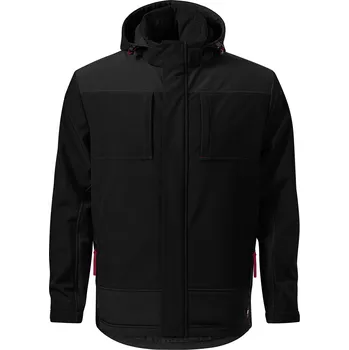 Pánská softshellová bunda Malfini - Adler Bunda pánská VERTEXW55 zimní softshellová ADLER, různé barvy a velikosti Barva: Černá 01, Velikost: S