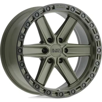 Alu kolo Black Rhino henderson disk 20x9.5 6x139.7 112.1 et-18, olive green
