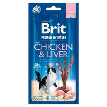 Brit Premium Cat by Nature Sticks Chicken&Liver(3pcs)