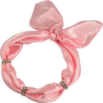 Šátek Šátek s bižuterií Sofia 245sof001-23 - růžový