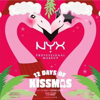 Kosmetická sada NYX 12 Days Of Kissmass adventní kalendář