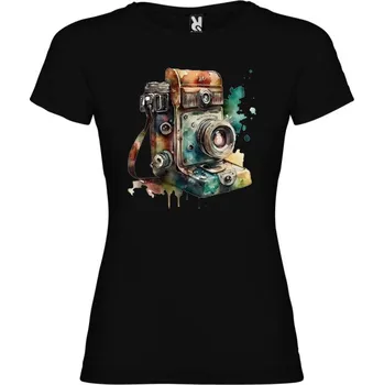 Dámské tričko Dámské fotografické tričko PHOTOGRAPHER T-SHIRTS Limited v19 černé (tričko pro každou fotografku)