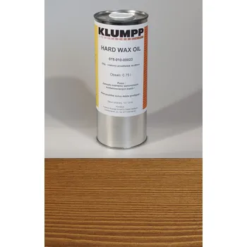 Olej na dřevo Hard Wax Oil - Ořech světlý 291, plechovka 0,75 l, vnitřní olej na nábytek s tvrdým voskem