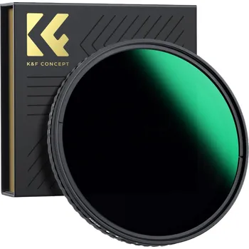 K&F 82MM XV40 Nano-X Variable/Fader ND Filter, ND8~ND128, W/O Black Cross