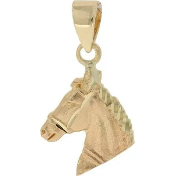 Přívěsek Přívěsek hlava koně ze zlata