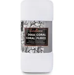 TipTrade s.r.o. Deka Coral mikroplyš 150x200 cm Barva: bílá