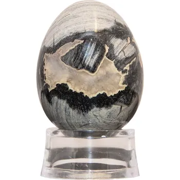 Kamenné vajíčko Yoni Spirit jaspis picasso (YOS07)