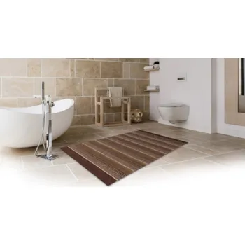 Koupelnová předložka ORIENTAL WEAVERS Koupelnová předložka LAOS (Gobelin) 142/999X BARVA: Hnědá, ROZMĚR: 120x160 cm