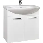 Zenon skříňka včetně umyvadla 85 cm, bílá, KZ85.1.1Z