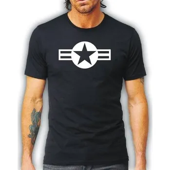 Pánské tričko pánské tričko ARMY STAR M Bílá