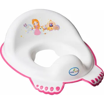 Tega Baby Protiskluzový potah na WC sedátko Princess - bílý (LP-002-103)