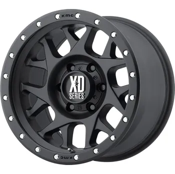 Plechové kolo XD 127 BULLY disk 16x8 6x139.7 106.1 ET0, Satin black