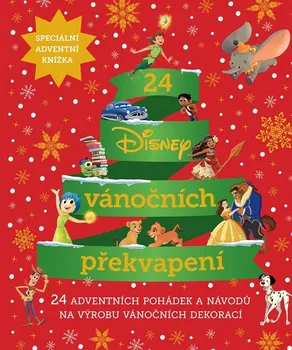 Pohádka 24 Disney vánočních překvapení - Nakladatelství Egmont (2023, pevná)