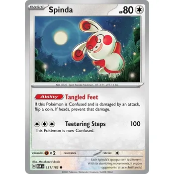 Karetní hra Spinda 151/182 - Paradox Rift Typ karty: Non-Holo