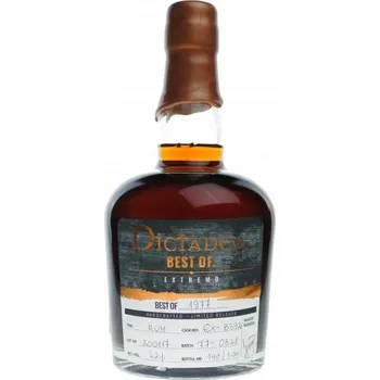 Rum Dictador 1977 Extremo 0,7l 41%