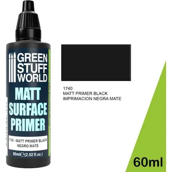 Plastikový model Surface Primer – Matt Black (60 ml)
