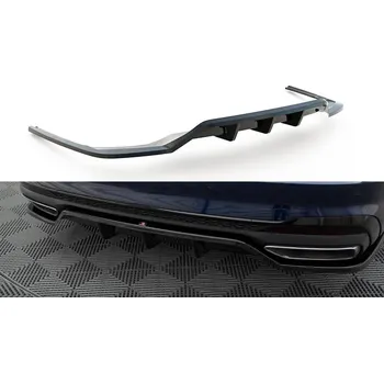 Centrální zadní splitter (se svislými lištami) V2 Audi A4 S-Line B9 Facelift