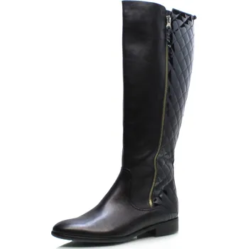 Dámské kozačky DÁMSKÉ KOZAČKY IBERIUS 1800-465/395PK ČERNÁ Barva: Černá, Velikost: 38