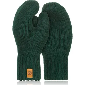 Rukavice Brødrene Pánské rukavice Milhaud tmavě zelená Univerzální