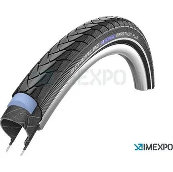 Plášť na kolo Schwalbe plášť Marathon Plus 32-622 SmartGuard černá+reflexní pruh 6809