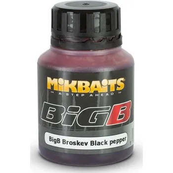 Návnadové aroma Mikbaits BigB Ultra Dip - Broskev/Černý pepř - 125ml
