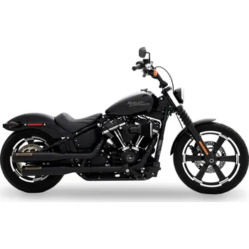 Výfuk pro motocykl Koncovky výfuku RINEHART RACING 3.5" HP35 SLIP-ON MUFFLER 500-1241 pro HARLEY DAVIDSON SOFTAIL M8 rok 2018-2023 viz popis (barva černá, bronzové zakončení )