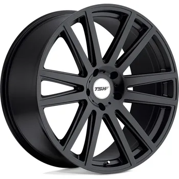 Alu kolo TSW GATSBY disk 20x10 5x120 76.1 ET37, Matte black