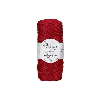 Galanterie Retwisst Chainy Polyester - burgundy