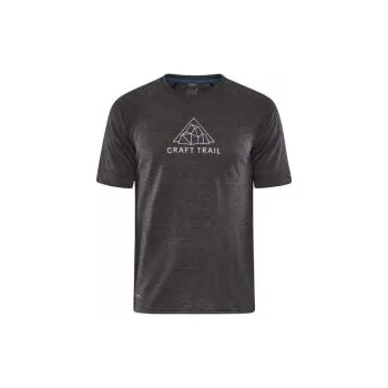Pánská móda CRAFT ADV Trail Wool SS M černá 1913721-999200 S; Černá triko + DÁREK DLE VÝBĚRU!