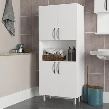 Komoda Skříňka do koupelny 4D VRBAS bílá