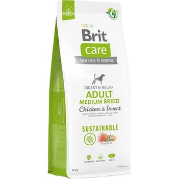 Krmivo pro psa Brit Care Dog Sustainable Adult Medium Breed Váha: 3 kg