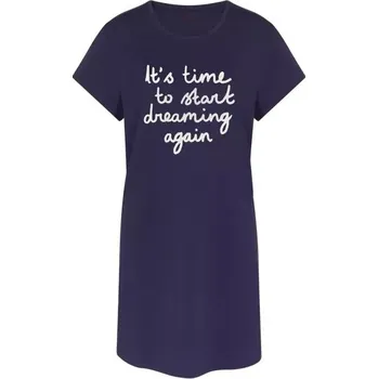 Dámská noční košile NDK 02 X - Triumph modrá (6582) 0038
