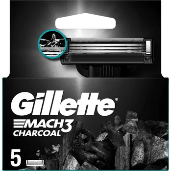 Gillette Mach3 Charcoal náhradní hlavice