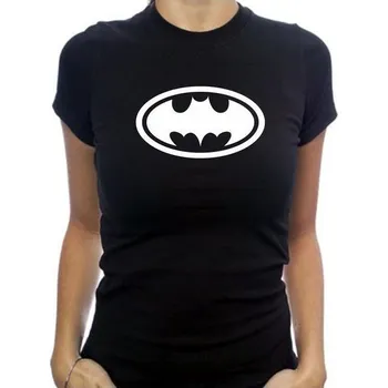 dámské tričko BATMAN - symbol XL Bílá
