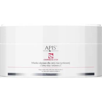 Masážní přístroj APIS APIS Couperose-Stop Algae Mask maska na řasy pro cévní pokožku s divokou růží a vitamínem C 100g | DOPRAVA ZDARMA OD 250 PLN