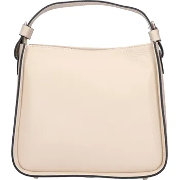 Kabelka Dámská kožená kabelka Italia Luisa - krémová