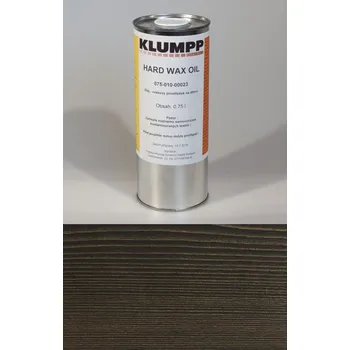 Olej na dřevo Hard Wax Oil - Šindel 306, plechovka 0,75 l, vnitřní olej na nábytek s tvrdým voskem