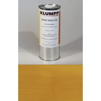 Olej na dřevo Hard Wax Oil - Dětské hřiště - žlutá, plechovka 0,75 l, vnitřní olej na nábytek s tvrdým voskem