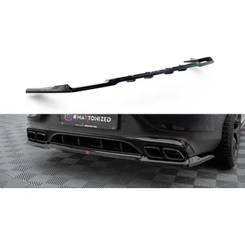 Centrální zadní splitter (se svislými lištami) Mercedes-AMG GLC 63 Coupe C253 Facelift