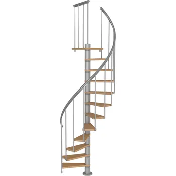 Schodiště DOLLE CALGARY Barva: Stříbrná (RAL 9006), Průměr: 120 cm
