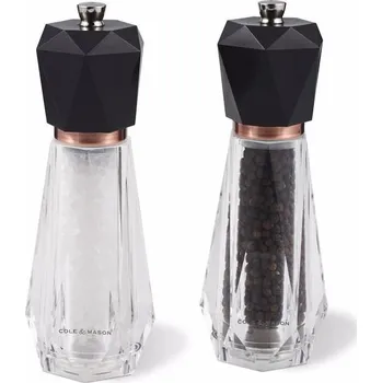 Kuchyňský mlýnek Cold Steel Sada mlýnků na sůl a pepř Somerton Antique Brass Precision+ H321938