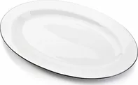 Affek Design Simple oválný talíř 22,2 x 30,7 cm bílý