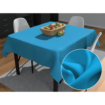 ubrus Dekorační čtvercový ubrus Rongo RG-073 Modrý 40x40 cm