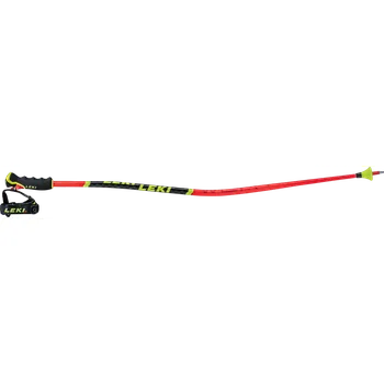 Sjezdová hůlka LEKI WCR Lite GS 3D, bright red-black-neonyellow Velikost: 105 cm
