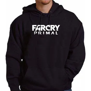 Pánská mikina mikina s kapucí FARCRY - primal Černá L