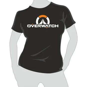 dámské tričko OVERWATCH logo L Bílá