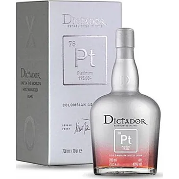 Rum Dictator Dictador Pt Platinum 0,7l 40%