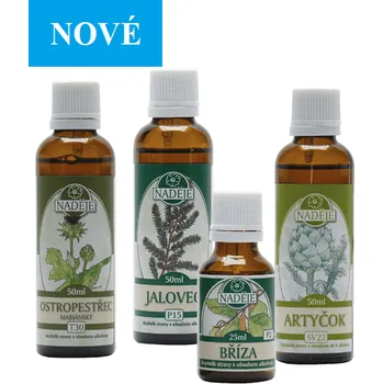 Přírodní produkt Naděje - Doplněk z bylin pro ochranu a podporu činnosti jater NK30 175 ml